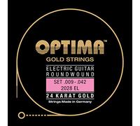 Optima cordes de guitare électrique Gold Strings Round Wound Set 2028 EL