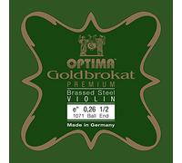 Optima cordes de violon Goldbrokat Premium laitonné 1/2 E 0,26 K medium