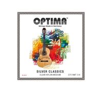 OPTIMA Cordes En Nylons Pour Guitare D'Enfant Argent 3/4