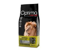 Optima Nova - Aliment pour Chats Adultes Hairball Poulet et Riz