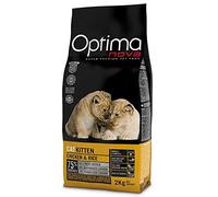 Optima Nova Nourriture pour Chatons, Poulet et Riz, 2 kg