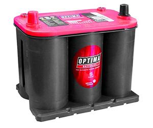 Optima Red Top RTS37 Batterie Démarrage Sprial Cell, 12V 44Ah 730 Amps (En)