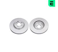 OPTIMAL 2x Disque de Frein Avant Ø300 MM Ventilé pour Ford S-MAX WA6 2.0 TDCI