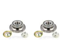 OPTIMAL 2X Moyeu De Roue Ensemble De Roulements Avant Pour BMW 5E 6E E28 E24
