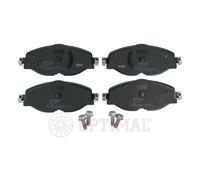 OPTIMAL BP-12819 Kit de plaquettes de frein, frein à disque pour AUDI,SEAT,SKODA