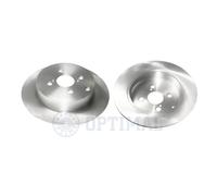 2x Disque de frein Essieu arrière plein BS-8008C OPTIMAL pour TOYOTA COROLLA