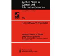 Optimal Control Of Partial Differential Equations