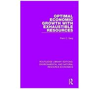 Optimal Economic Growth With Exhaustible Resources