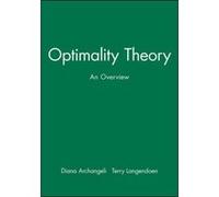 Optimality Theory, Explaining Linguistics, 1 D. Terence Langendoen (Auteur)