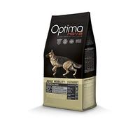 Optimanova - Nourriture Super Premium pour Chiens - Croquettes Hypoallergénique au Poulet et Riz - 12 kg - 40% Viande Fraîche - Adulte - Moyenne et Grande Races