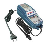Optimate 5 Start/Stop 12 V 4 A Chargeur et mainteneur de Batterie Automatique pour AGM, Gel, EFB & STD, Programme 7 étapes, démarrage dès 0,5 V, Bleu