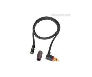OPTIMATE Adapt Adapt Adaptateur moto 90 plug à 2,5 mm d’accouplement de prise creuse (No.39)