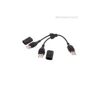 Optimate Adaptateur Câble Usb Plug À 2x Couplage Usb (No.110)