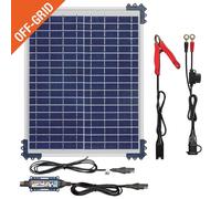 OptiMate Duo Panneau Solaire 20W Chargeur Mainteneur De Batterie