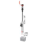 Tecmate OptiMate O-01, câble de connexion Noir Noir