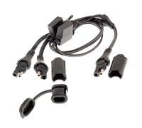 OptiMate O-05 câble Batterie SAE Compact. câble de Charge pour Moto et véhicule. Conception Durable pour Usage Quotidien