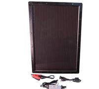 Optimate Solaire + 6 W Panneau Solaire, Tm-524, Pulse Chargeur Solaire, testeur et Mainteneur pour Batteries 12 V, avec 6 W Panneau Solaire