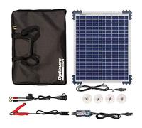 OptiMate Solar Duo 20W Travel Kit, TM522-D2TK, Chargeur-Mainteneur-Récupérateur de Batterie Solaire étanche 12V / 12.8V 1.67A en 6 étapes