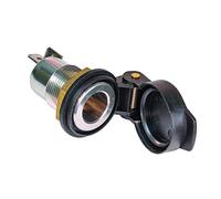 OptiMate TecMate Cable O-18s, Prise Moto métal, Montage sur Panneau, avec câble de Batterie