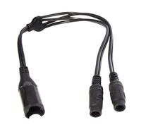 OptiMate TecMate Cable O-35, Séparateur Y, SAE in vers 2 x Prises CC Out