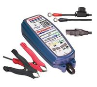 Chargeur et Mainteneur de Batterie OptiMate 2 DUO 12V / 12.8V - Automatique en 5 Étapes (2A) - Pour Batteries Plomb-acide & Lithium LiFePO4, Bleu