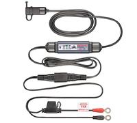 OptiMate USB O-118, Chargeur USB-C Intelligent en Ligne 3300 mA pour Moto, avec Mode Veille et Moniteur de Batterie du véhicule