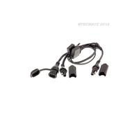 OPTIMATE Y-Splitter (No.5), SAE vers 2 sorties SAE protégées par fusible