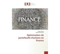 Optimisation de portefeuille d'actions en finance - Mbark Abkari - Universitaires Europeennes - broché - Etude