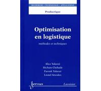 Optimisation En Logistique - Méthodes Et Techniques