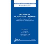 Optimisation en sciences de l'ingénieur Dumitru Popescu (Auteur), Pierre Borne (Auteur), Dan Stefanoiu (Auteur)