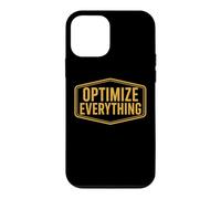 Optimiser Tout Biohacking Biohacker Entrepreneur Devis Coque pour iPhone 12 Mini