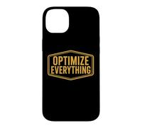 Optimiser Tout Biohacking Biohacker Entrepreneur Devis Coque pour iPhone 14 Plus
