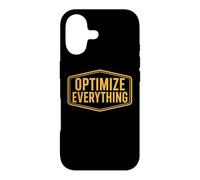 Optimiser Tout Biohacking Biohacker Entrepreneur Devis Coque pour iPhone 17