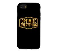 Optimiser Tout Biohacking Biohacker Entrepreneur Devis Coque pour iPhone SE (2020) / 7/8