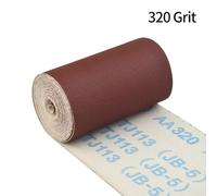 Optimisez vos projets de sculpture sur bois en utilisant ce rouleau de papier abrasif fiable en toile émeri longueur 5 m, grain 80600 (320#)