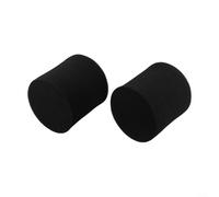 Optimisez votre expérience audio avec 2 bouchons en mousse pour haut-parleur pour réduire la résonance des basses (100 x 100 mm)