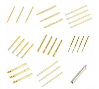 Optimisez votre processus de test avec plusieurs types de sondes de test à ressort, outil de prise à broche Pogo, 100 x diamètre 0 68 mm² 36 mm (R75-3S)