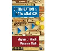 Optimisation pour l'analyse de données – Cambridge University Press