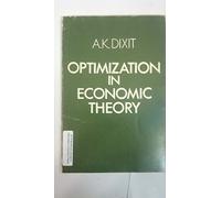 Optimization in Economic Theory