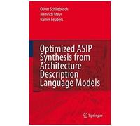 Optimized Asip Synthesis From Architecture Description Language Models