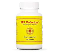 Optimox, ATP Cofactors, avec Riboflavine (B2) et Niacine (B3), Hautement Dosé, 90 Comprimés végétaliens, Végétarien, Sans Gluten, Sans Soja, Sans OGM