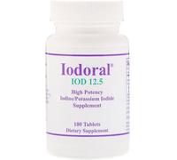 Optimox, Iodoral, High Potency, 180 Tablets
