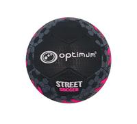 Optimum Ballon de football de rue - Noir/rose - 5