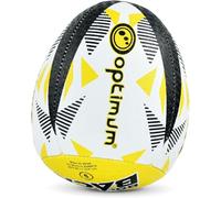 Optimum Ballon de rugby rebondissant en solo - Équilibré, réactif, manipulation et coups de pied précis - Ballon de rugby rebondissant pour entraînement professionnel - 2 plis, 410 g (taille 5)