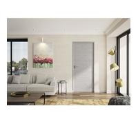 OPTIMUM Bloc Porte ajustable décor chêne gris clair BILBAO - 204 x 83 cm Droit