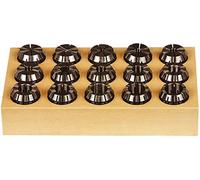 Jeu complet de pinces ER DIN6499 ER-25 2-16 mm 15 pièces MW-Tech SSER25