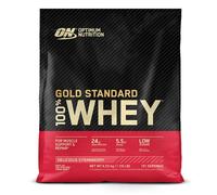 Optimum Nutrition Gold Standard Protéine de lactosérum 100 % - Fraise savoureuse - 4,53 kg (151 doses)