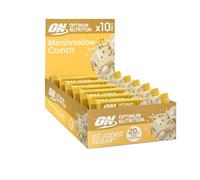 Optimum Nutrition barres protéinées Marshmallow Crunch - lot de 10 - 650 g