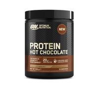 Optimum Nutrition Chocolat Chaud Protéiné, Goût Chocolat Noisette, 350g, 10 Doses