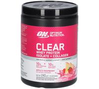 Optimum Nutrition Clear Whey Protein Isolate + Collagen Powder Poudre 240 g